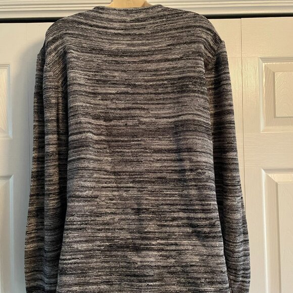 Le Chateau Gray stripe blend Tunic sweater Womens XXL - Picture 10 of 11